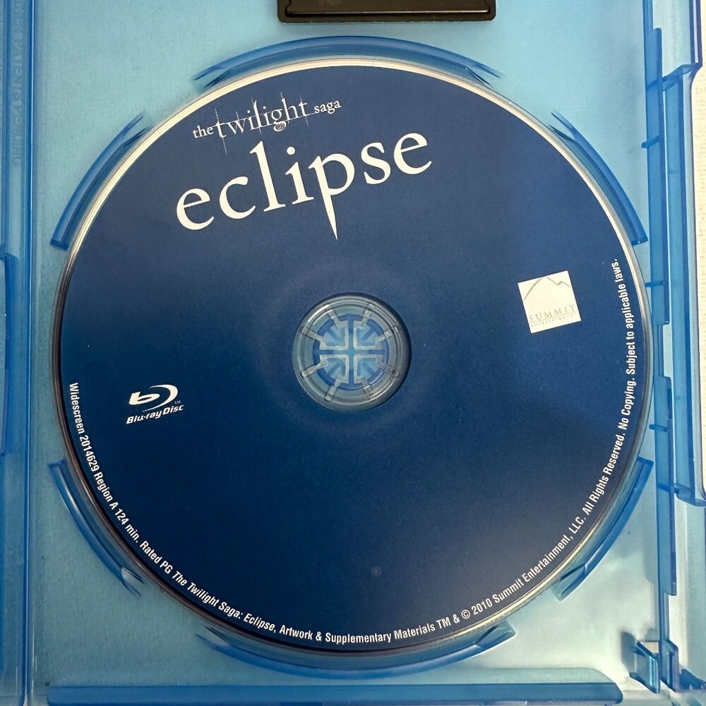 The Twilight Saga: Eclipse Blu-Ray Disc 2010 Summit Entertainment